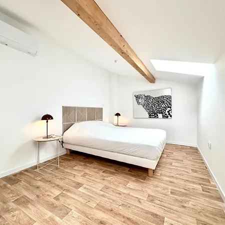 L'escale, T3 Clim - 6 Pers, Hyper-centre アパート ニーム